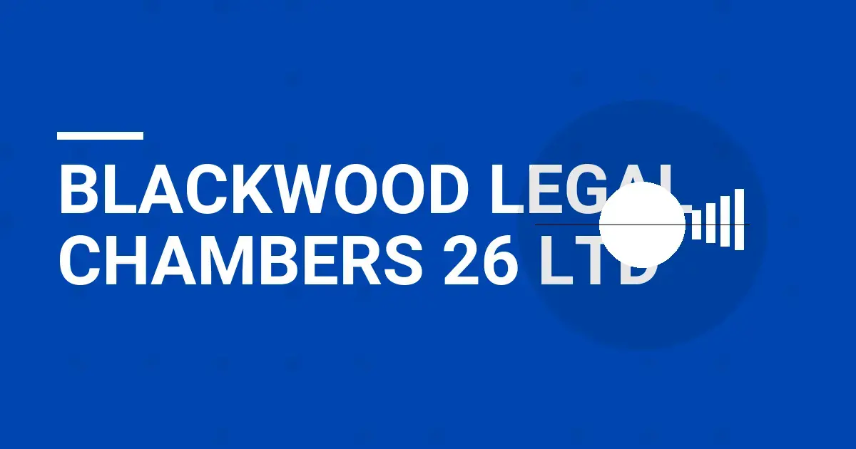 Blackwood Legal Chambers 26 Ltd