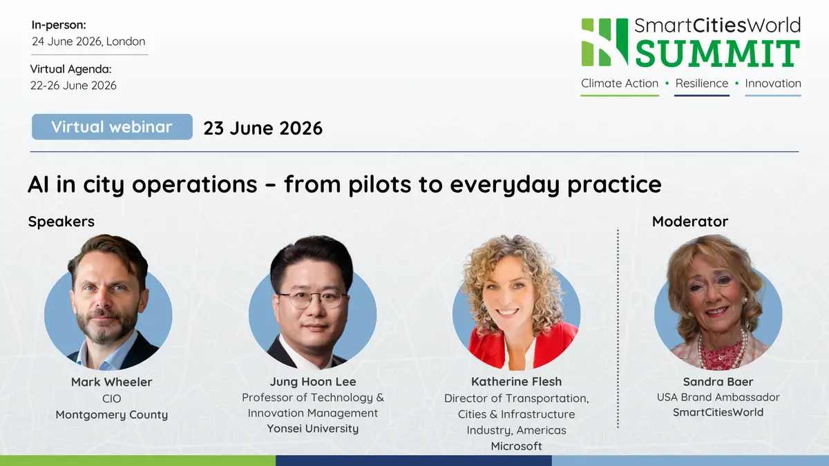 OnDemand Panel Discussion: AI in city operations – from pilots to everyday practice