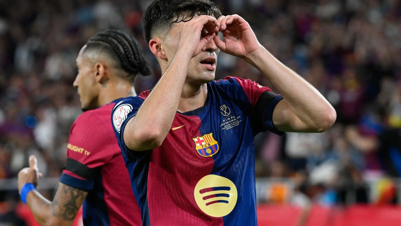 Barcelone-Real Madrid : Yamal, Pedri, la vidéo du bijou du Barça pour ouvrir le score en finale de Coupe du Roi