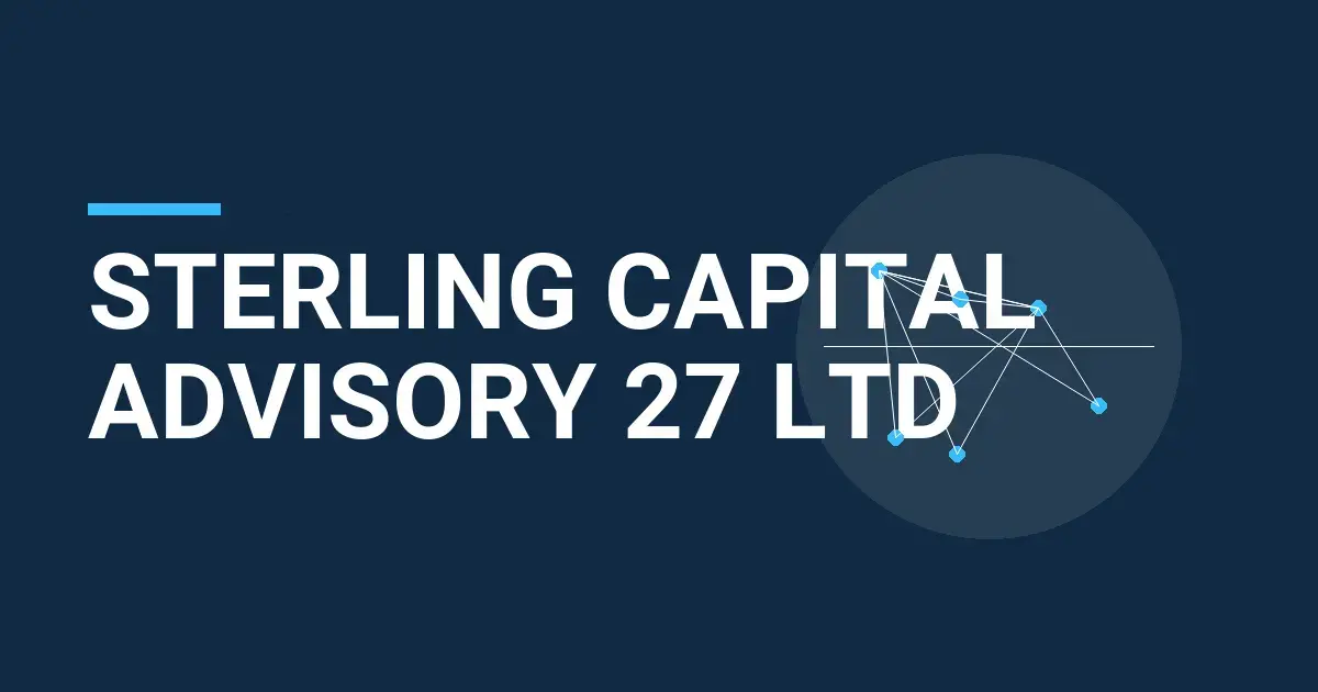 Sterling Capital Advisory 27 Ltd