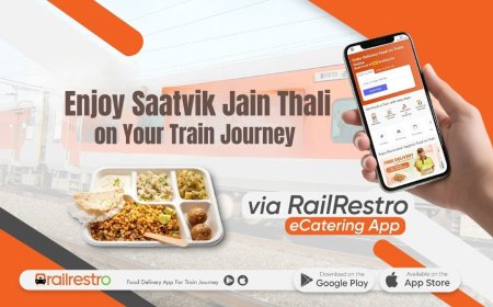 Enjoy Saatvik Jain Thali on Your Train Journey with Ease