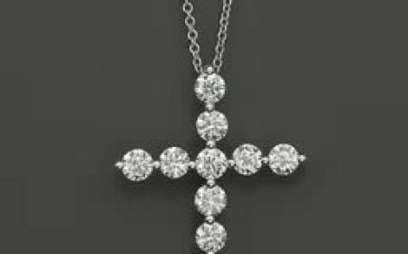 Lab-Grown vs Natural Diamond Cross Necklace