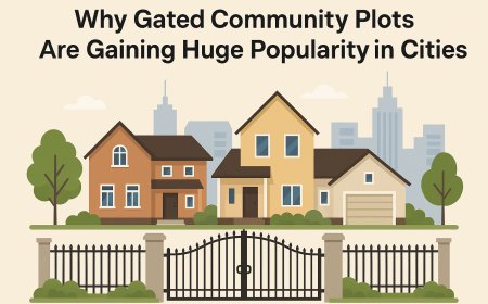 Why Gated Community Plots Are Gaining Huge Popularity in Cities