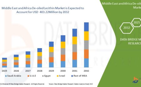 Middle East and Africa De-oiled Lecithin Market expected to reach USD  403.22 Million by 2032