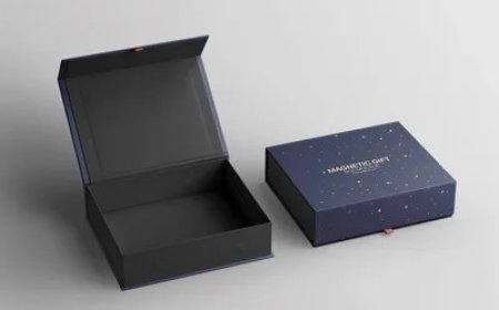 Magnetic Gift Boxes Elevate Presentation 