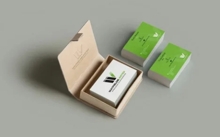 The Environmental Advantages Associated With Custom Business Card Boxes