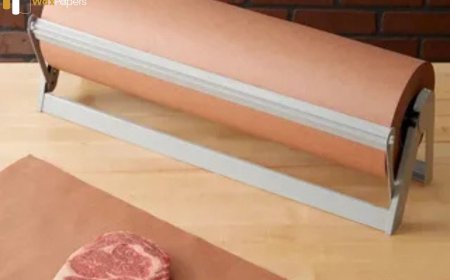 Custom Butcher Paper with Raised Ink Designs