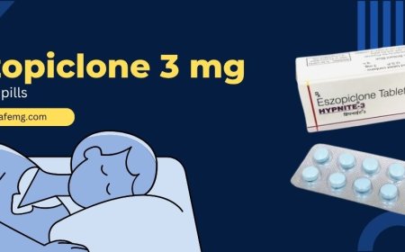 Eszopiclone 3mg: A Clinically-Proven Sleep Aid for Insomnia Relief