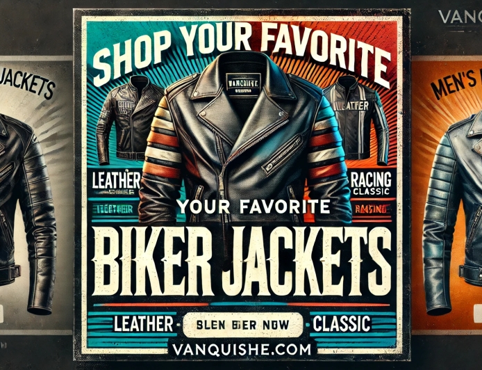 Shop Your Favorite Men's Biker Jackets