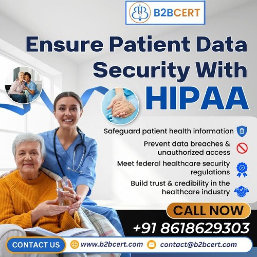 Protect Patient Data with HIPAA Compliance and Certification Services USA