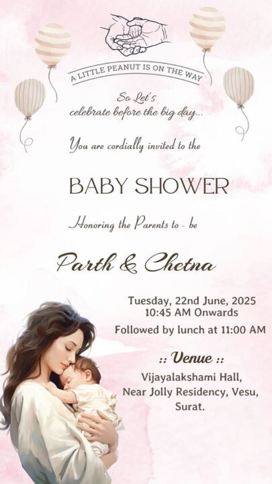 Make It Special with a Baby Shower Video Invitation